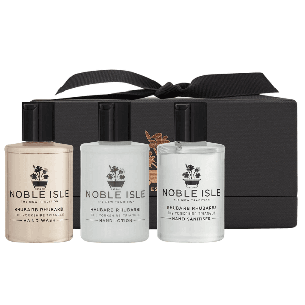 Noble Isle Rhubarb Rhubarb! Hand Care Trio