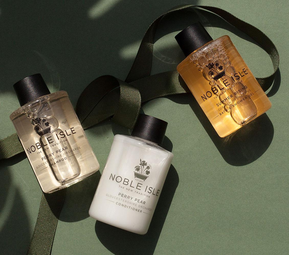 Luxury Shower and Hair Travel Trio