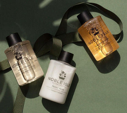Luxury Shower and Hair Travel Trio