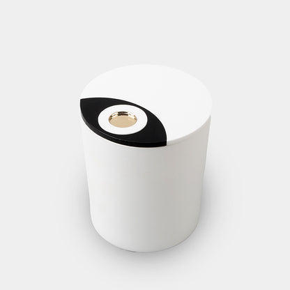 Ioanna M Eye Geometric Circles- Plexi Glass – White Scented Candle