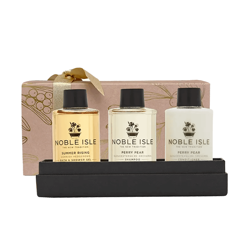 Luxury Shower and Hair Travel Trio