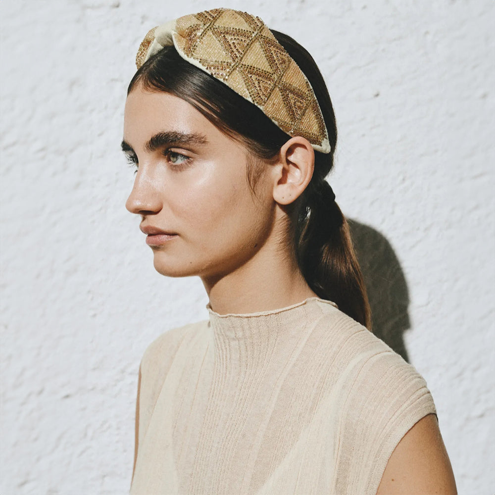 Alex Max Gold Diamond Headband