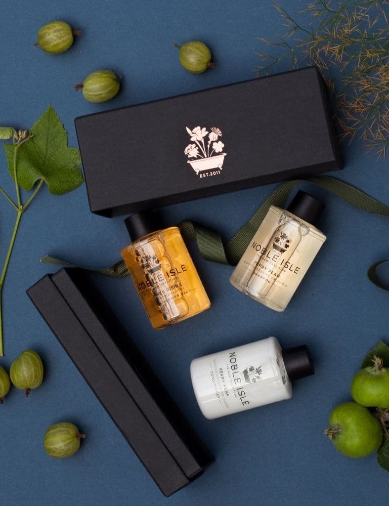 Luxury Shower and Hair Travel Trio