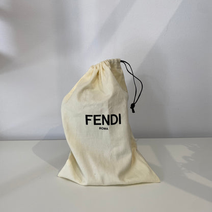 FENDI Zippy Long Purse Case Wallet Multi Studs