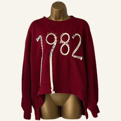 1982 100% Cotton Round Neck Sweat Shirt