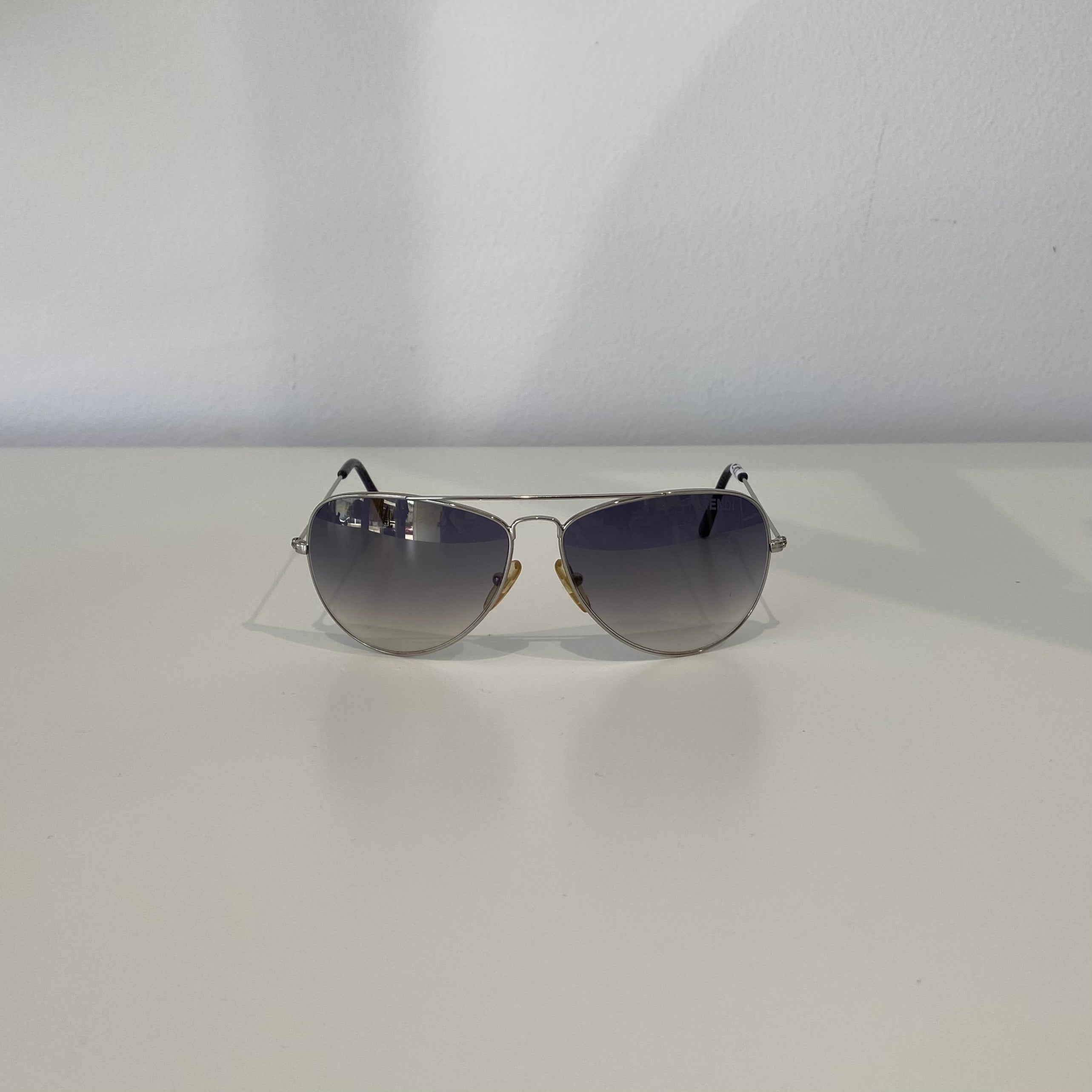 Pre -Love Fendi Sunglasses- Silver