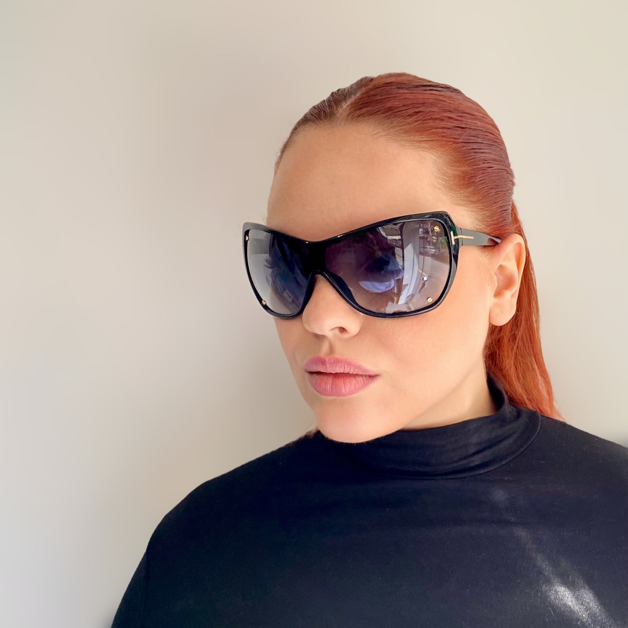 Tom Ford Sunglasses- Black and Gold