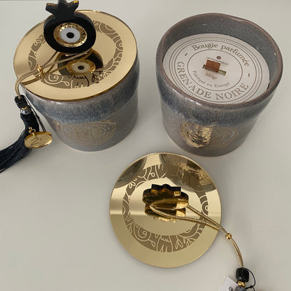 Evil Eye 2025- Black and Gold- Scented Candle