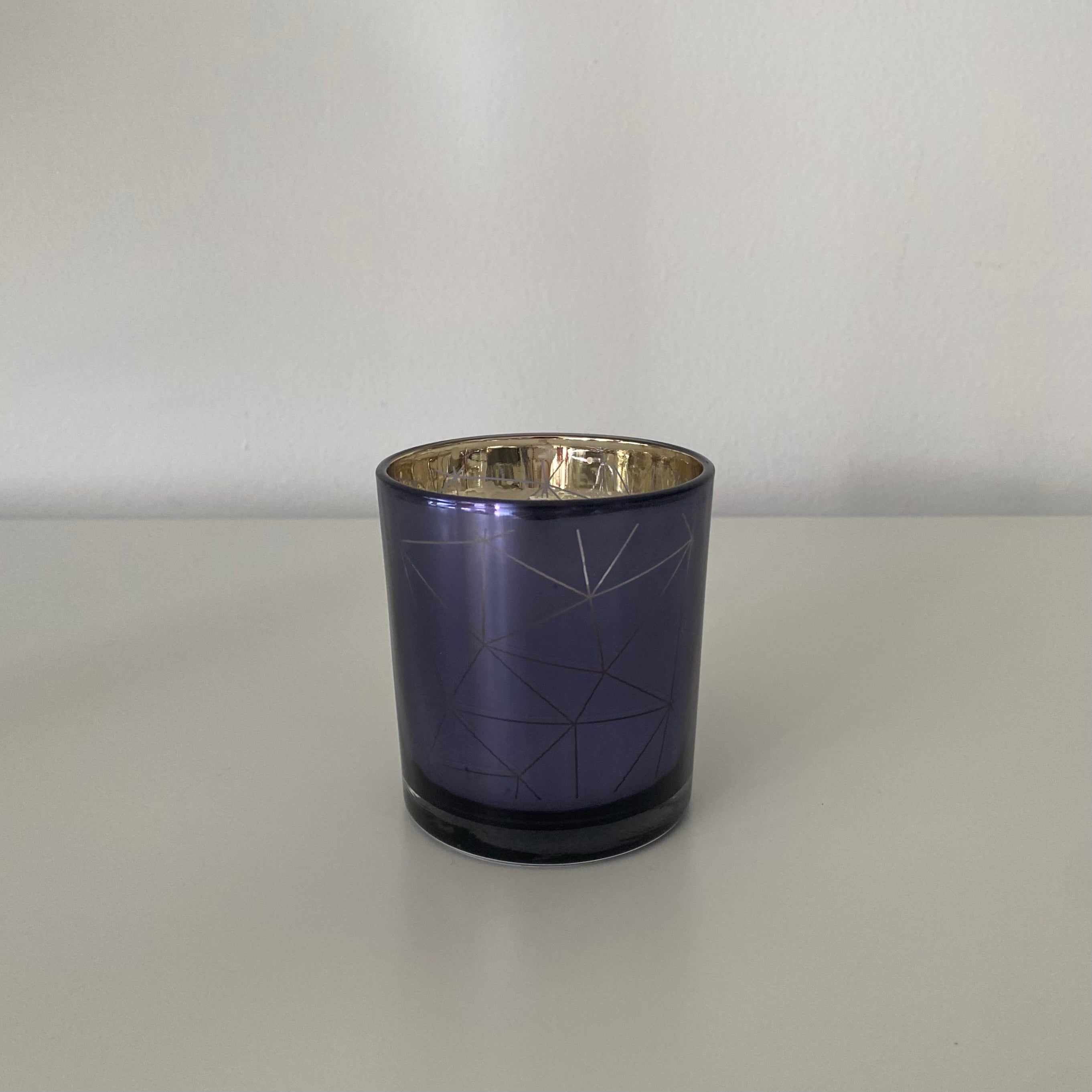 Blue and Gold- Scented Candle