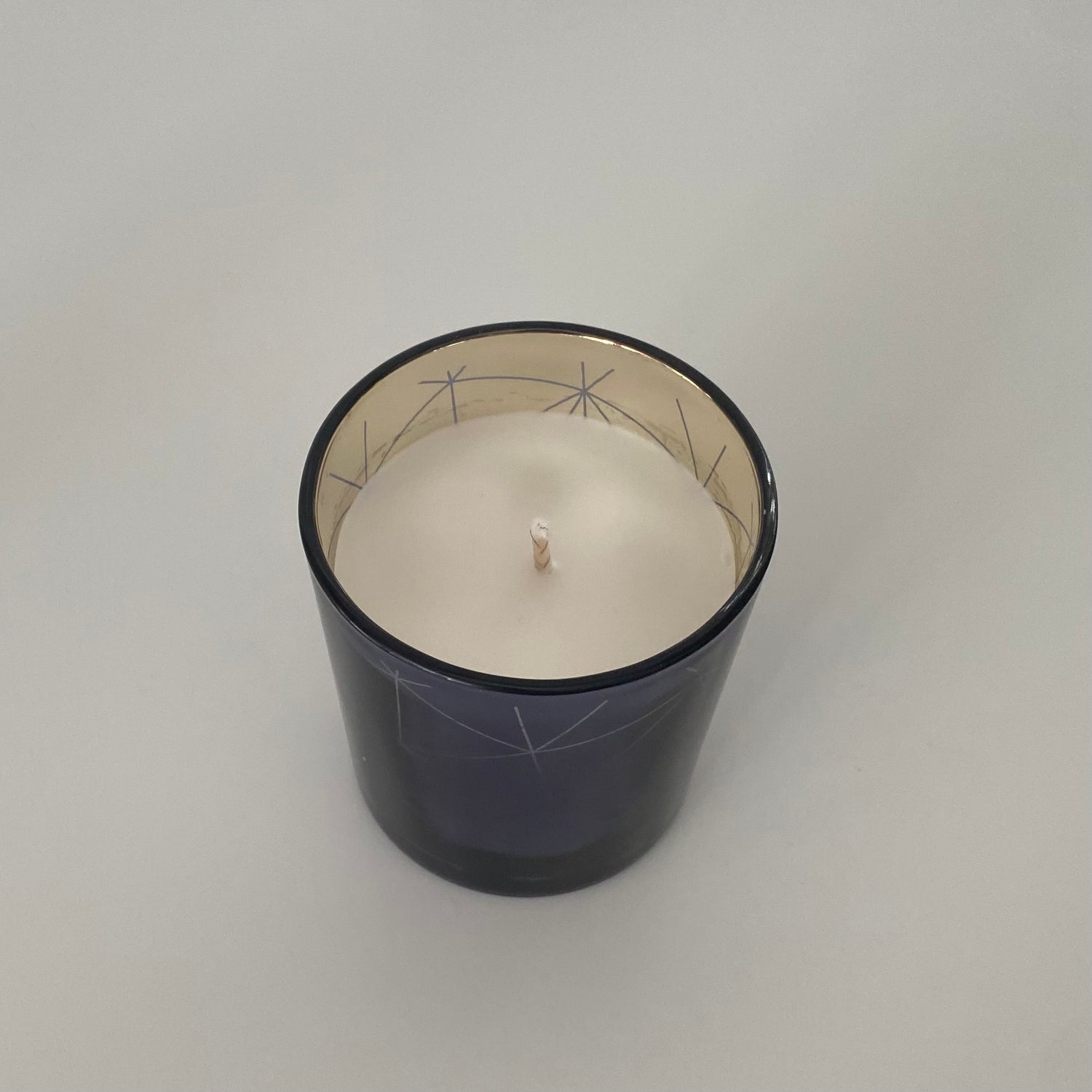 Blue and Gold- Scented Candle