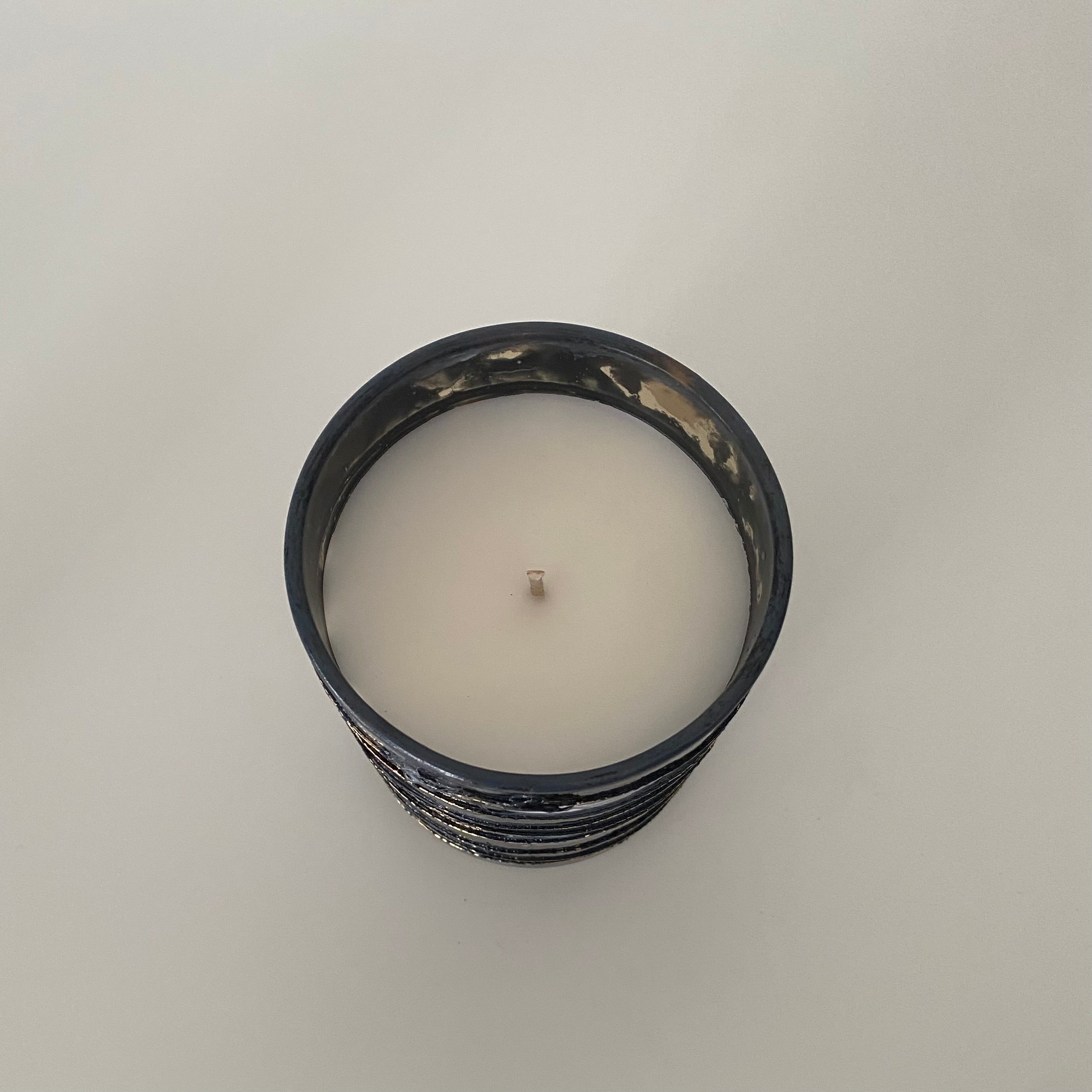 Midnight Sea with Golden Stripes-Scented Candle