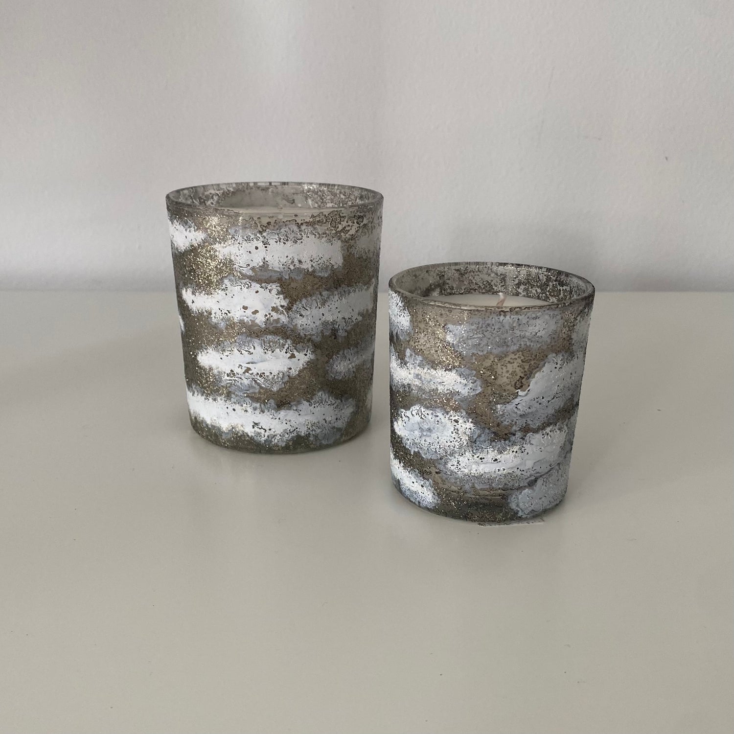 Golden Sky with Clouds- Scented Candles