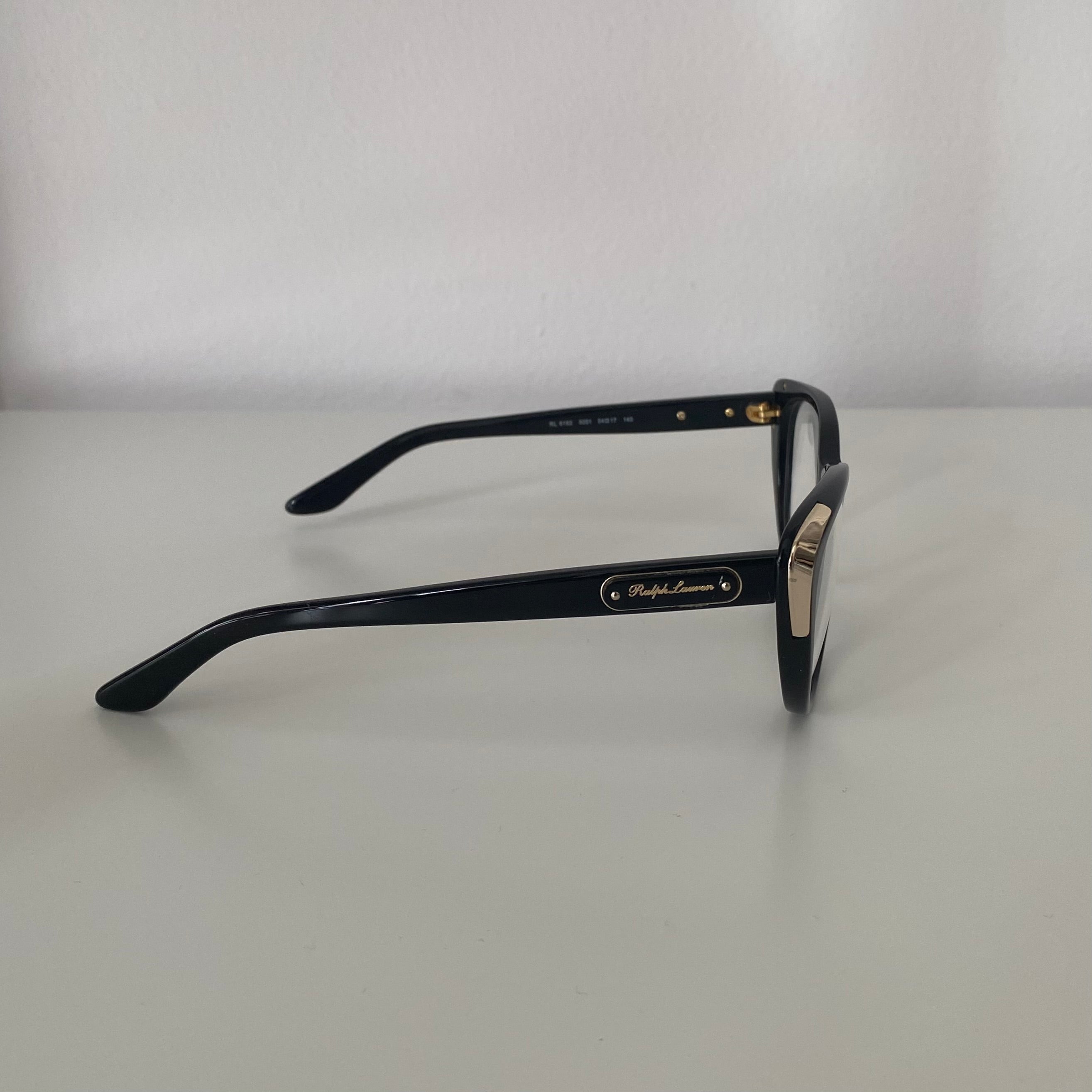 Ralph Lauren-Black and Gold- Eyeglasses