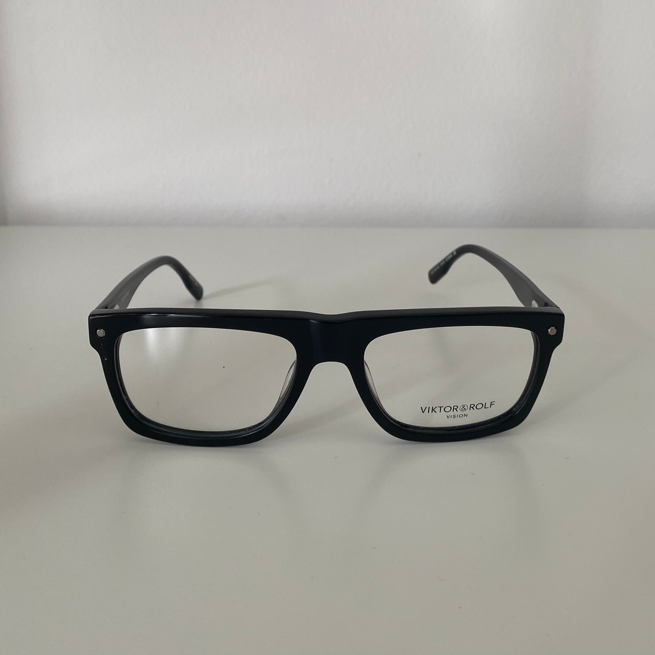 Viktor &amp; Rolf-Black-Eyeglasses