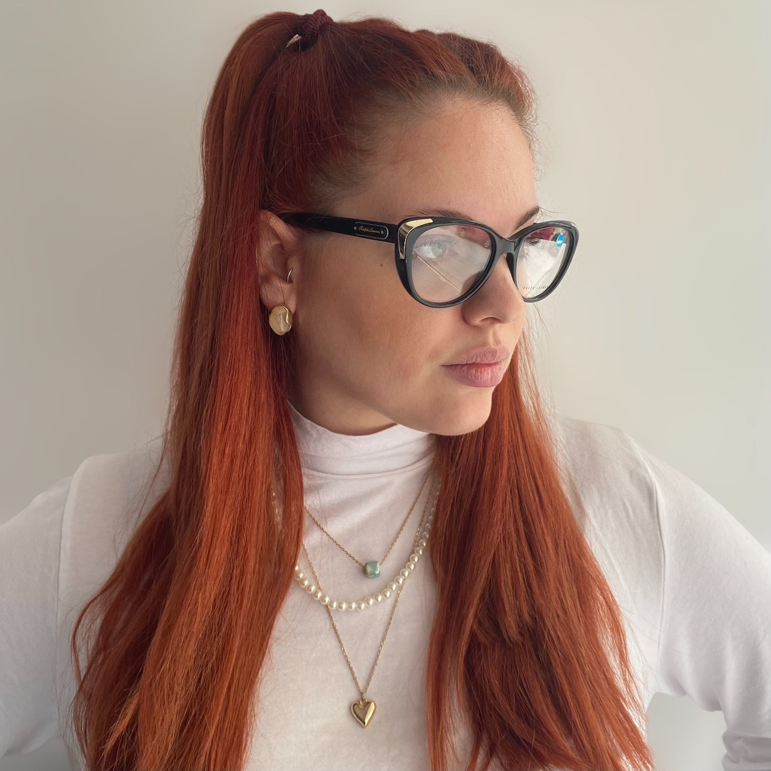 Ralph Lauren-Black and Gold- Eyeglasses