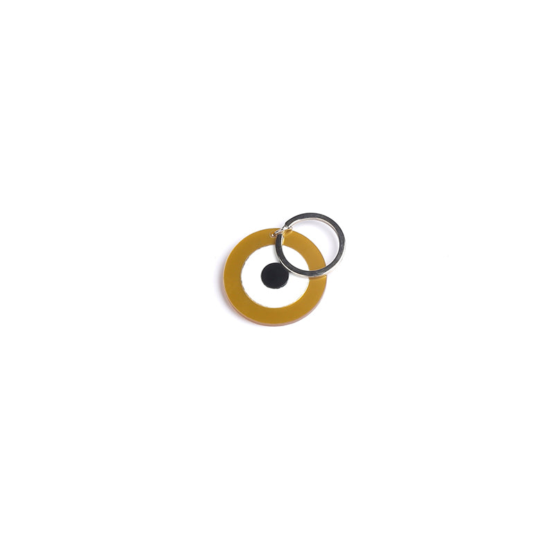 ROUND EYE – Plexi glass key ring