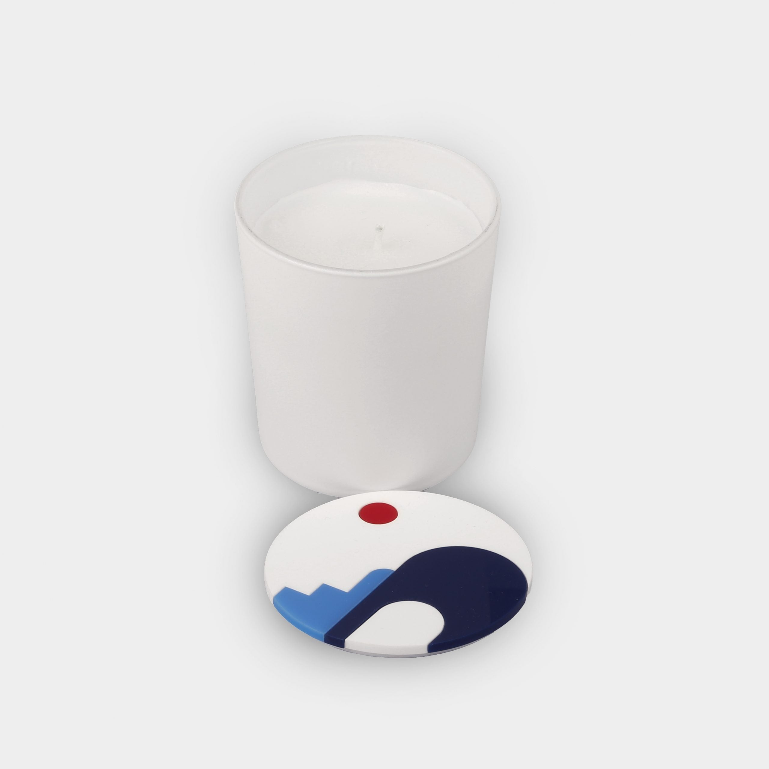 Sea – Plexi Glass – White Scented Candle